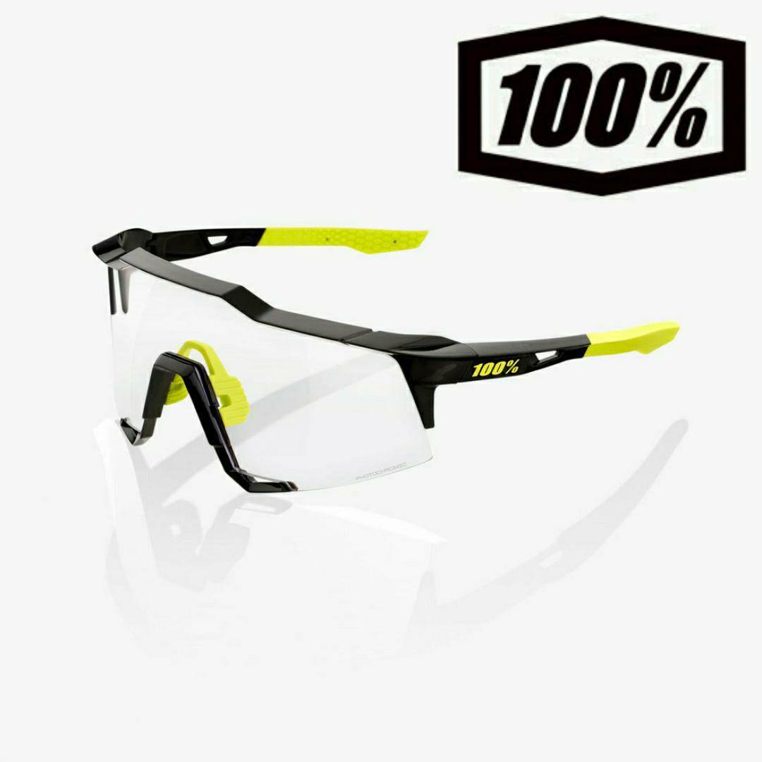 100% Speedcraft 調光レンズ ワンハンドレッド サングラス
