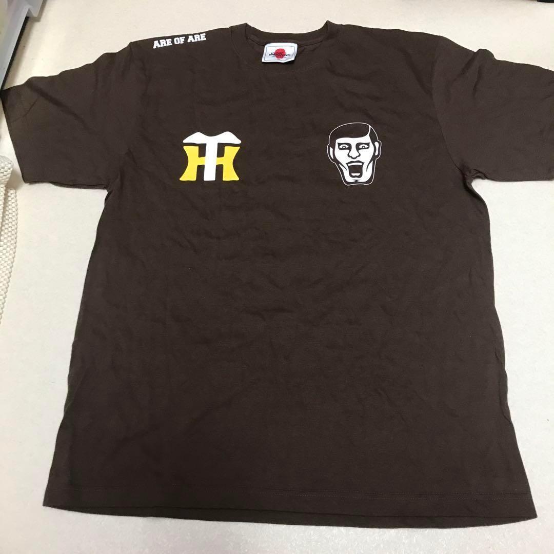 未使用 阪神タイガース XL パンクドランカーズ Tシャツ 優勝 虎 茶系 半袖