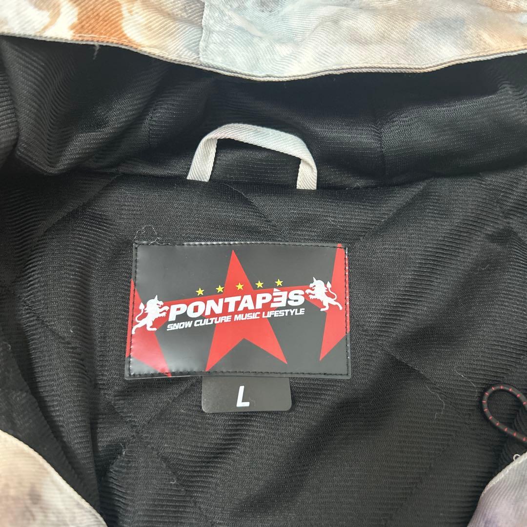 【ヘンプルさん専用】スノボ上下ウェア　PONTAPES Lサイズ（メンズ）