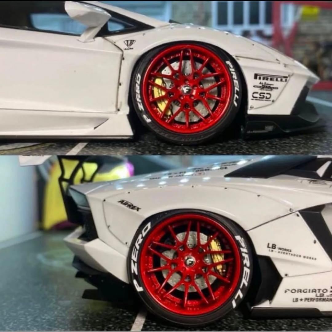 1/24 アオシマ完成品 LBWK ランボルギーニカスタム