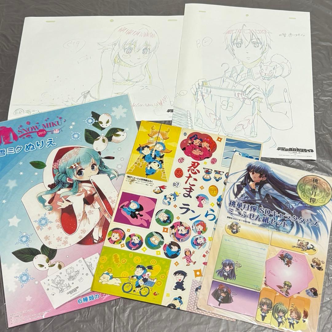 約130点 紙物 アニメグッズ まとめ売り Anime まとめ ノンジャンル