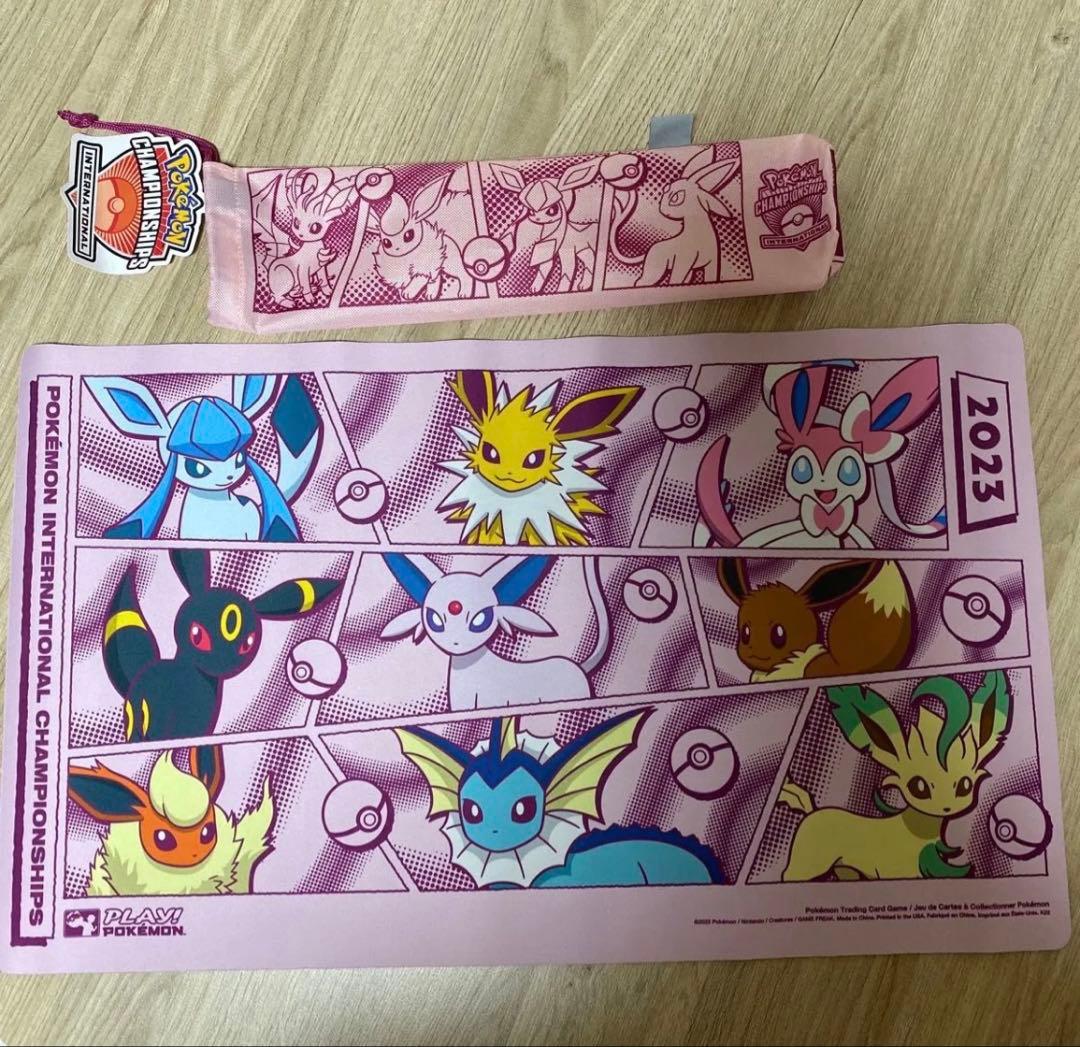 海外正規品 ブイズ ポケモンカード プレイマット