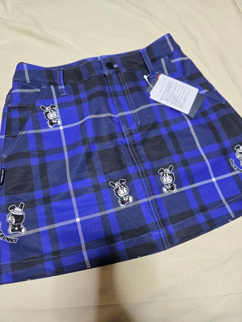 ジャックバニー　ドラえもん　パープル　ゴルフウェア　スカート　S　サイズ 0
