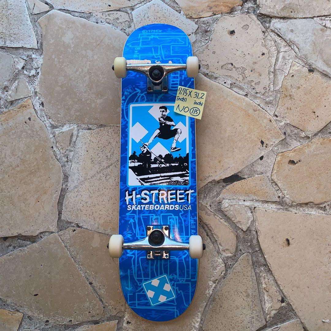 H-STREET SKATEBOARD USA スケボー　コンプリート　デッキ