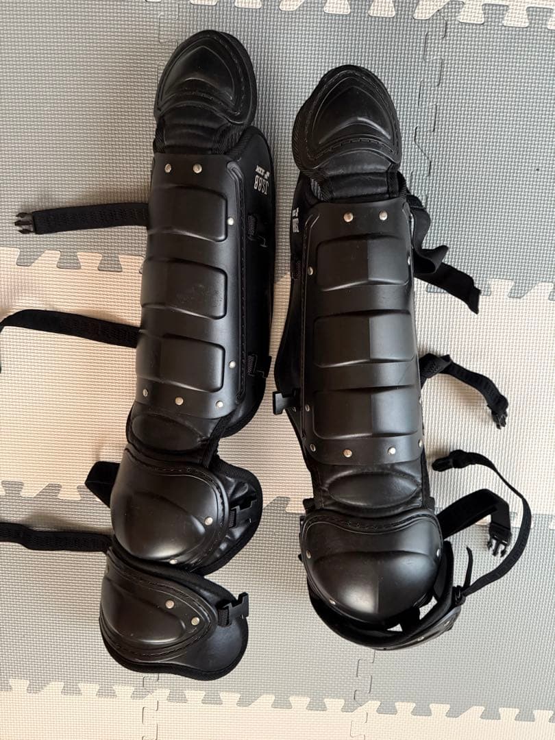 SSK キャッチャーレガース 158B 黒
