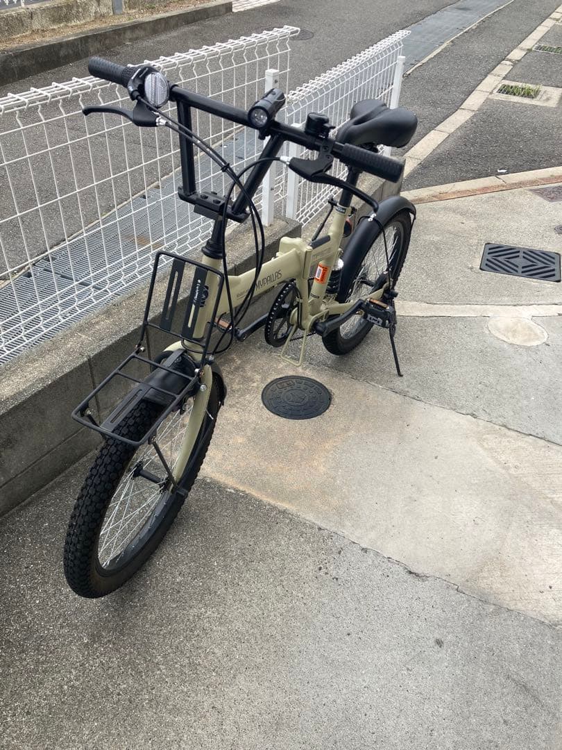 sp/fit MYPALLAS 折り畳み自転車　ベージュ20インチ