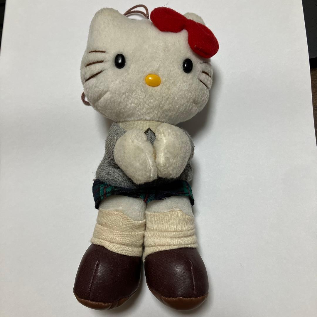 ハローキティ ぬいぐるみ ストラップ付き　1997年製
