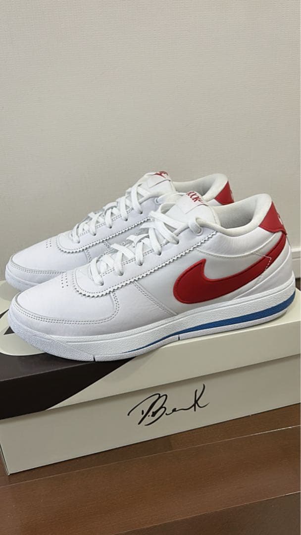 Nike BOOK1 ホワイト/レッド