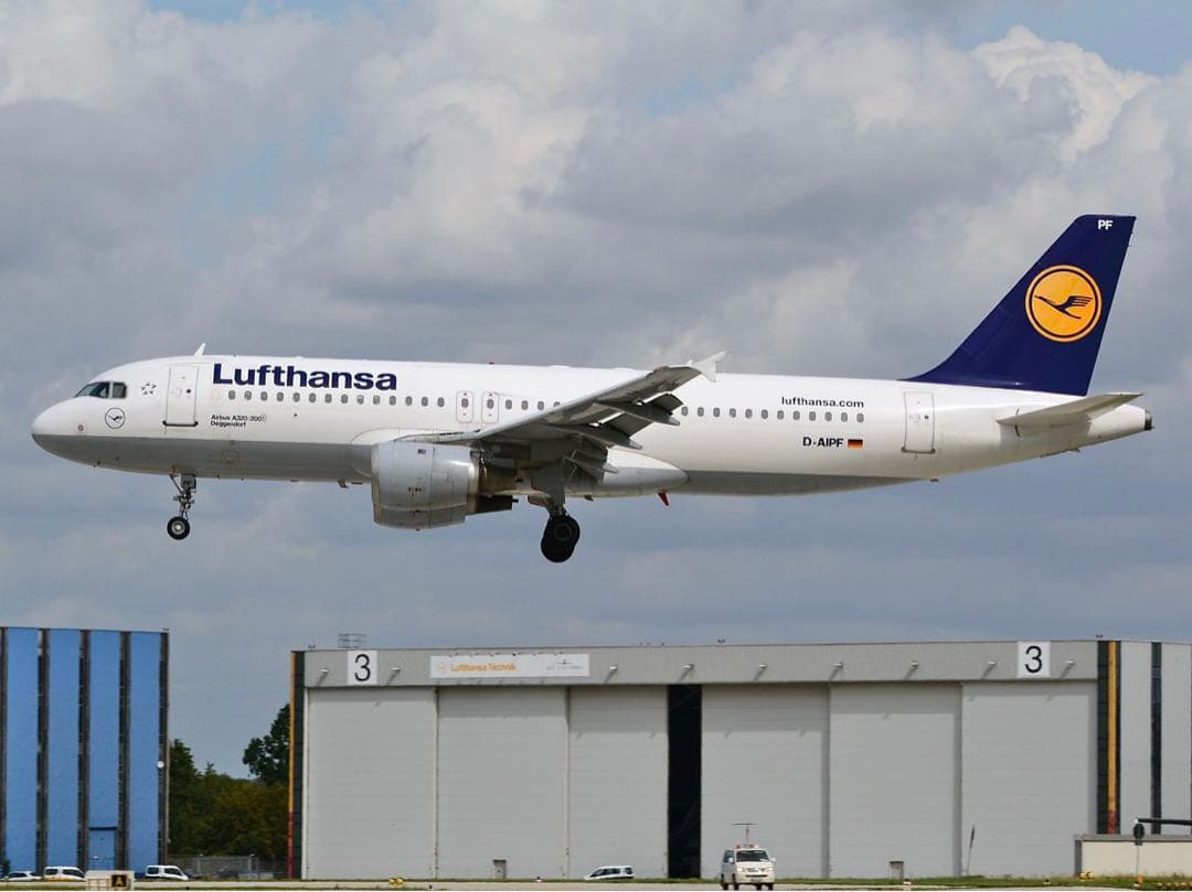 ルフトハンザドイツ航空 Aviationtag A320 コンビ色