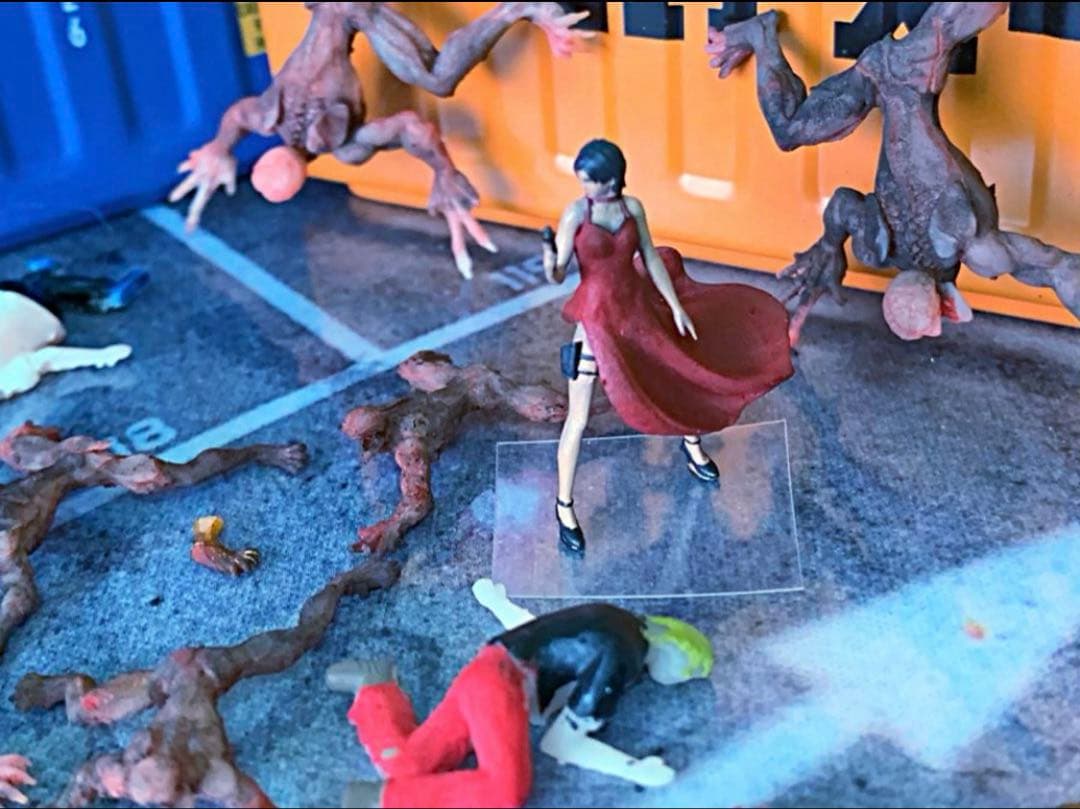 1/64フィギュア　美しき女スパイ一体