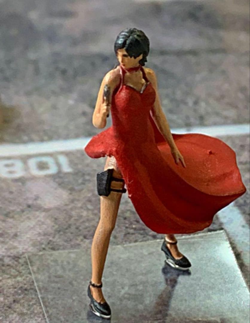 1/64フィギュア　美しき女スパイ一体