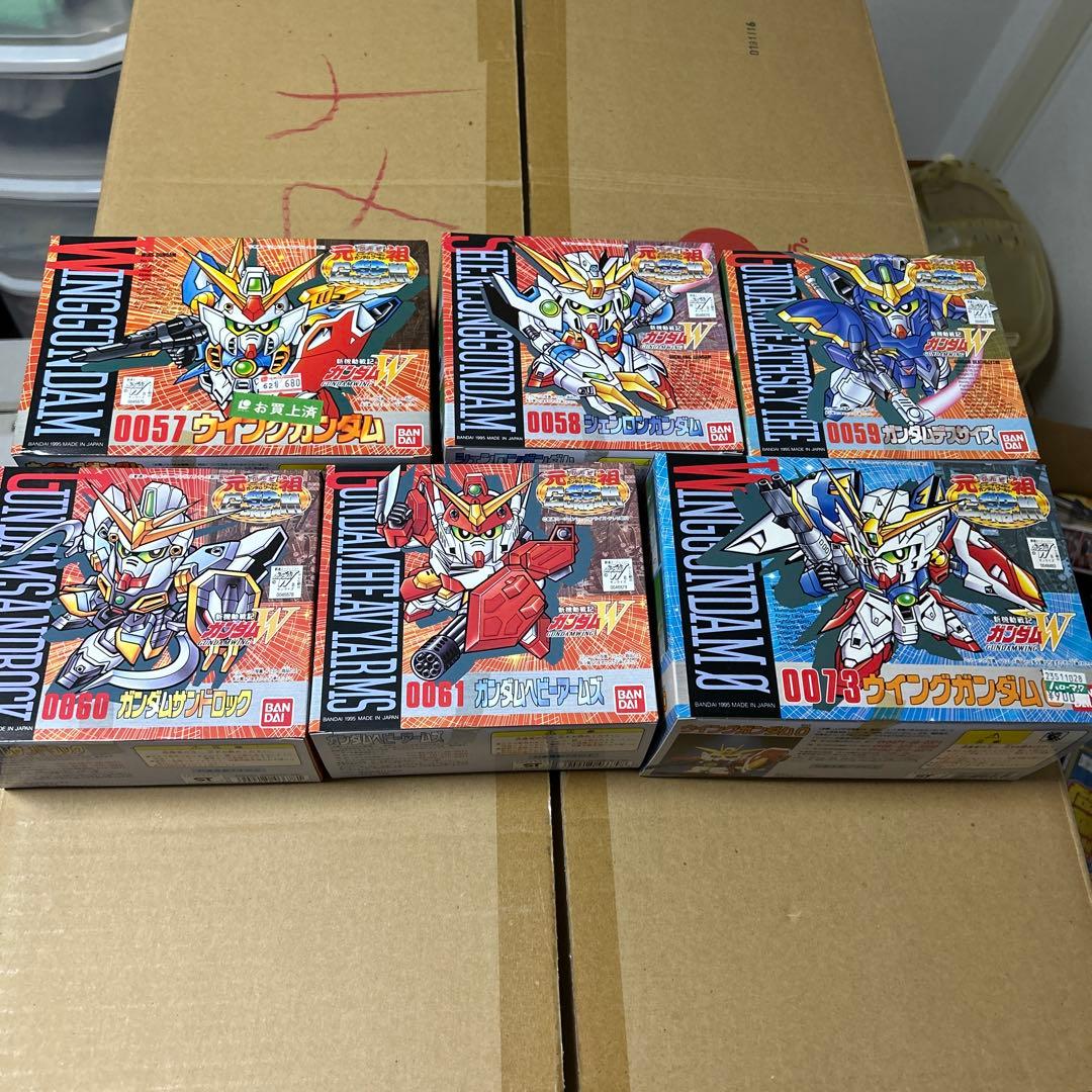 元祖SDガンダム 新機動戦記ガンダムW 6体セット