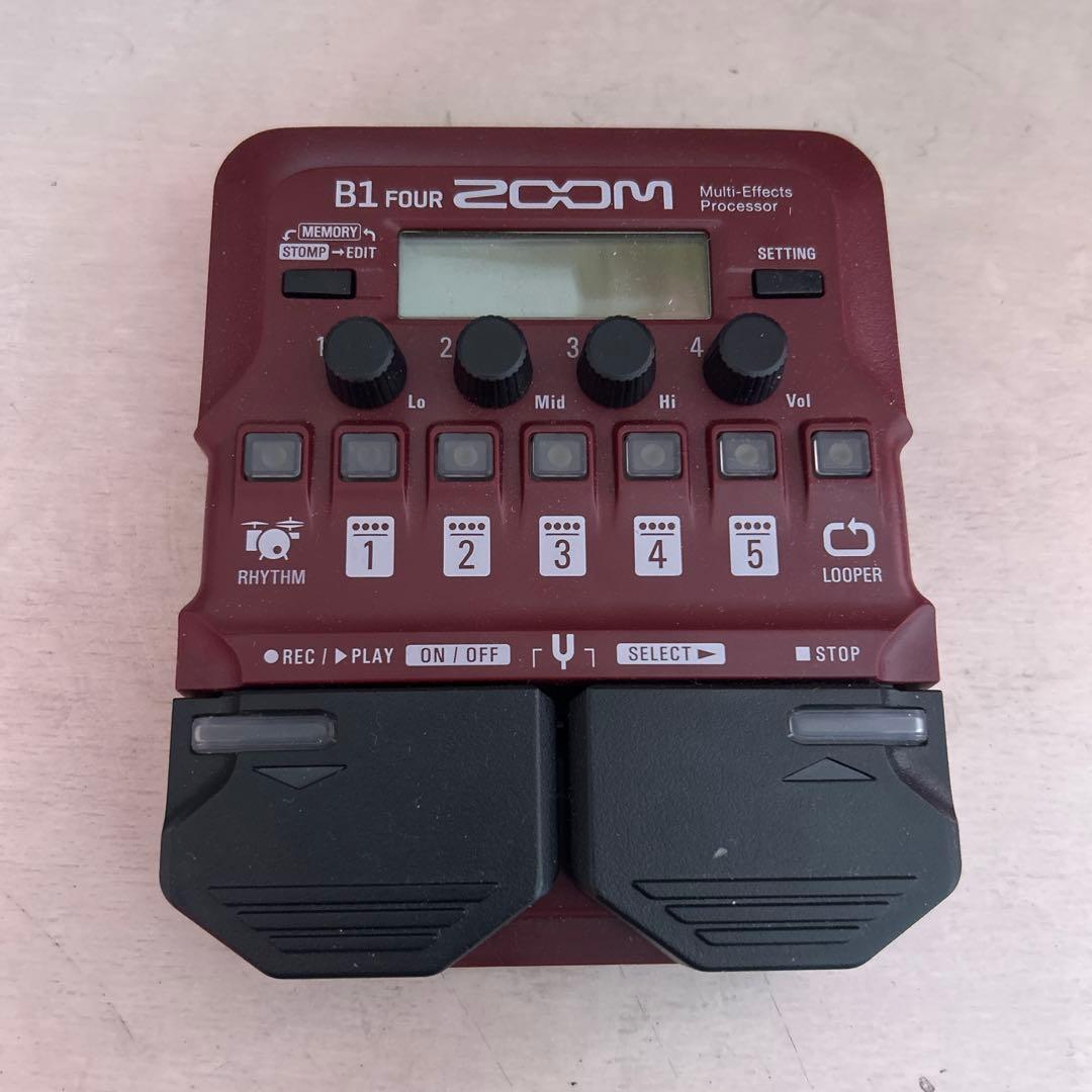 ZOOM B1 FOUR マルチエフェクター 箱付き