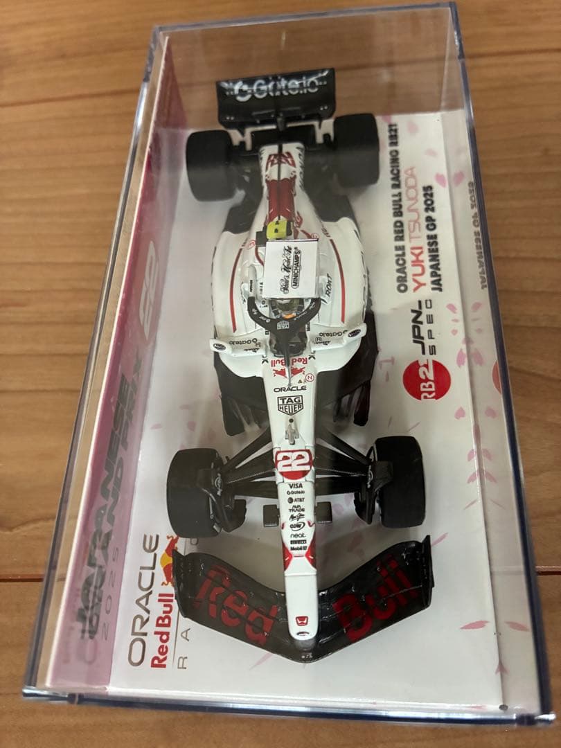 京商 別注 レッドブルホンダRB21 角田裕毅 2025年 日本GP 1/43