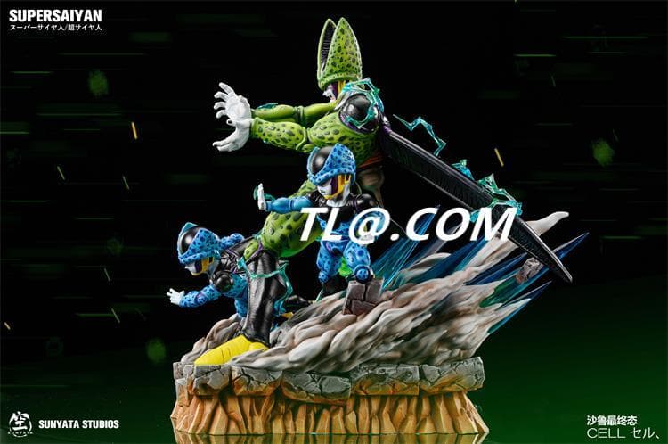 新品未開封『ドラコンボール』 　親子かめはめ波セット　ガレージキット スタチュー