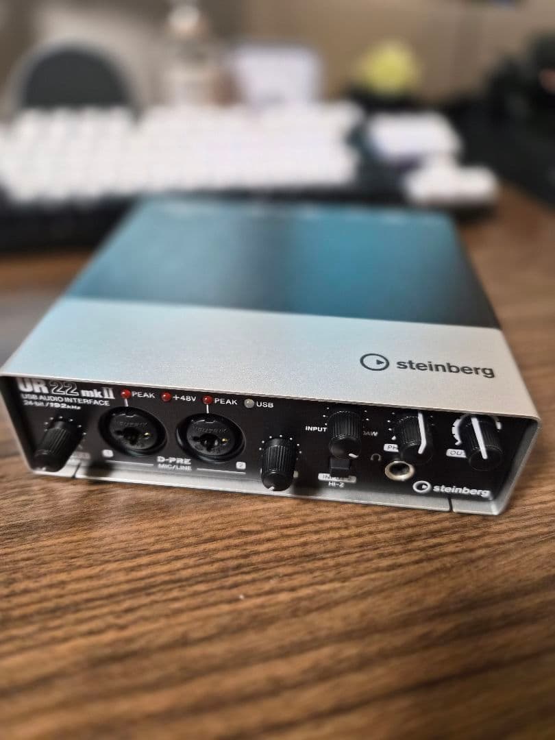 Steinberg UR22 mkII オーディオインターフェイス