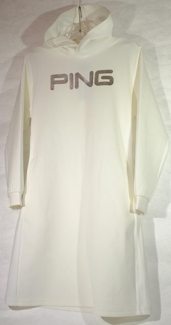 PING フード付きゴルフウェア ホワイト 新品
