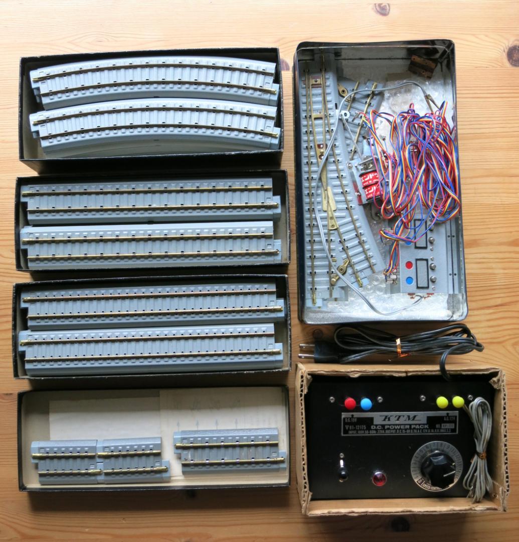 エンドウ　HOゲージ　レール　ポイント　コントローラーセット　動作未確認