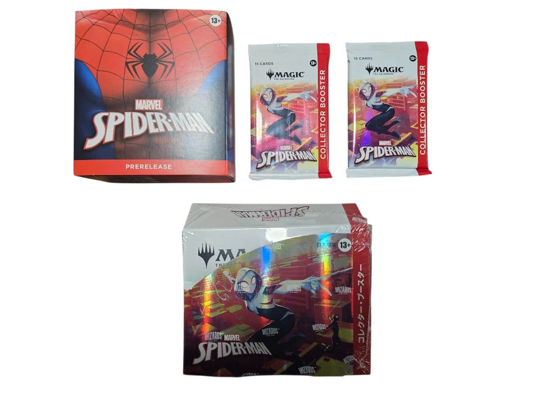 豪華セット【新品未開封】スパイダーマン　コレクターブースター　プレリリースキット