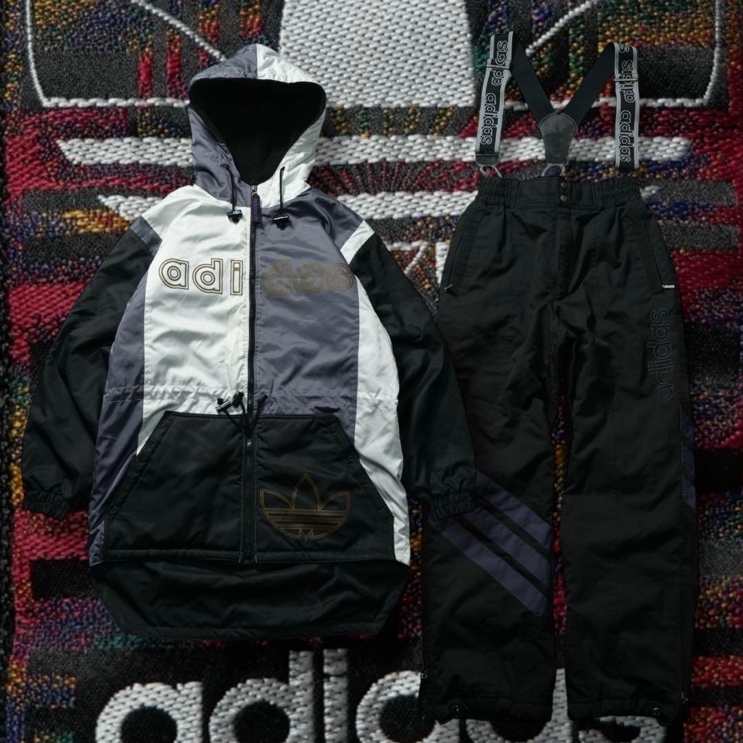 80s adidas スキーウェア デサント製 セットアップ