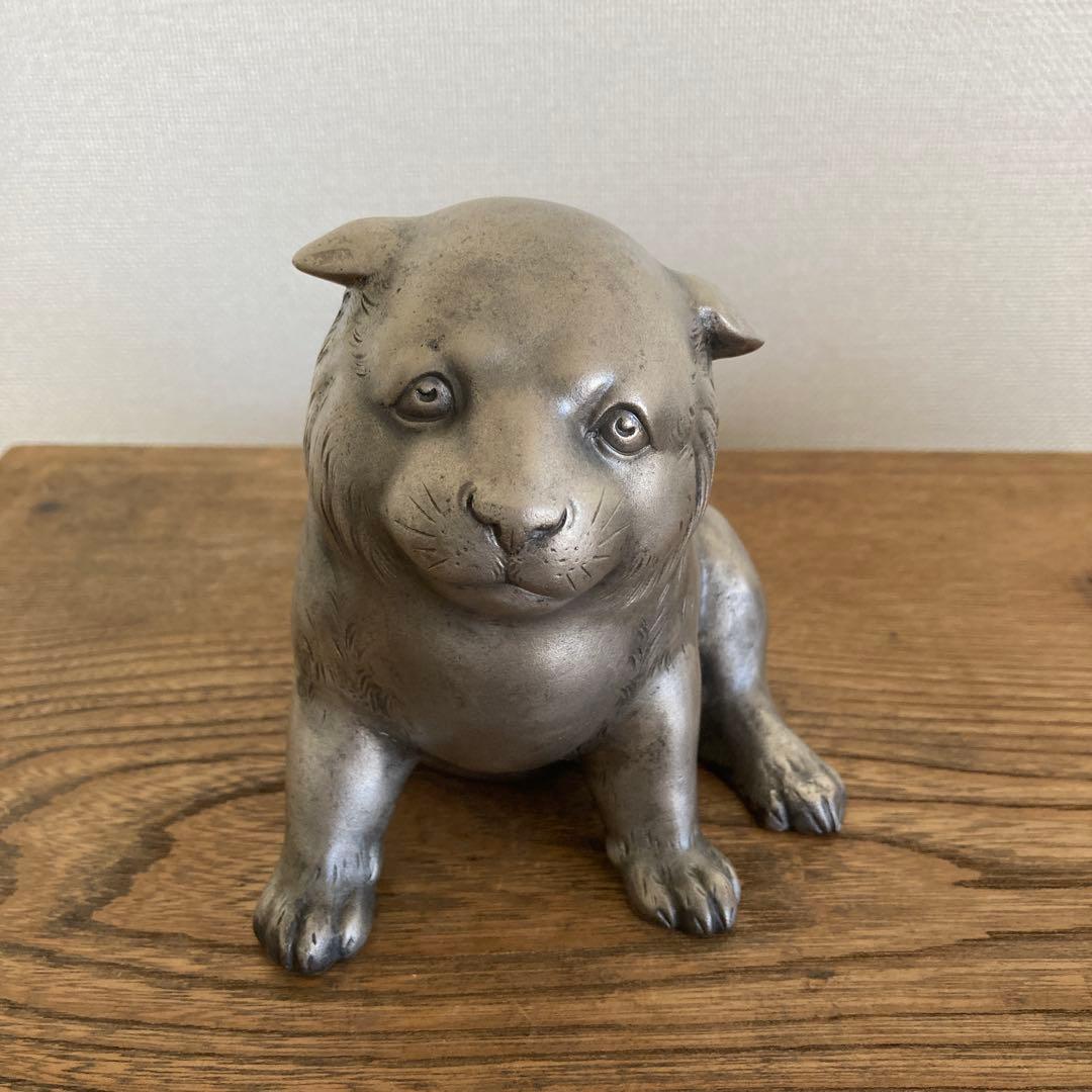 金工作家　岩瀬清鳳　清風　犬