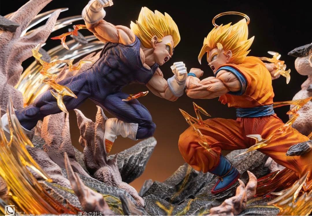 孫悟空VSベジータ　ドラゴンボール　フィギュア　ガレージキット