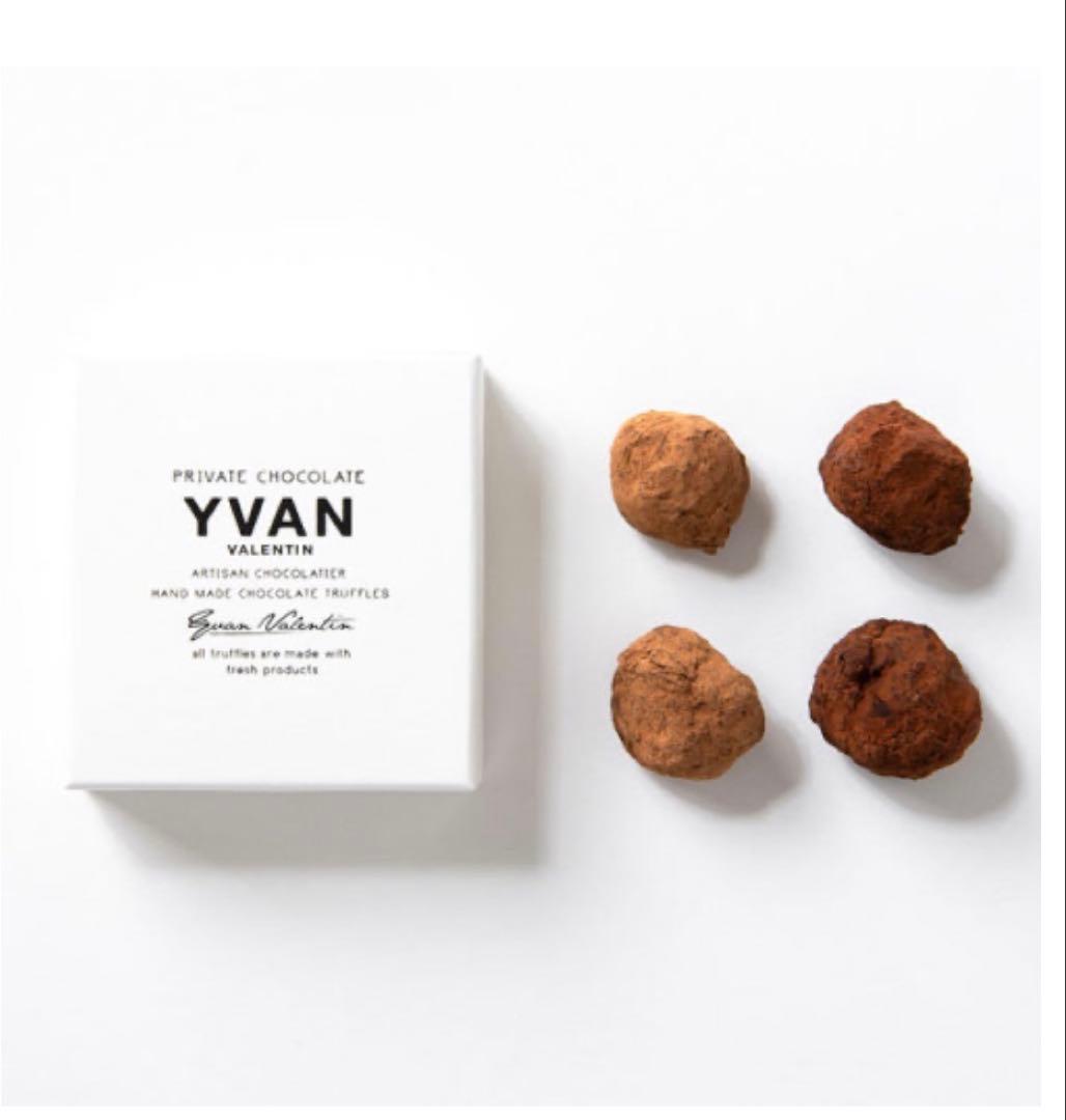 YVAN トリュフチョコレート4個入り　2箱セット