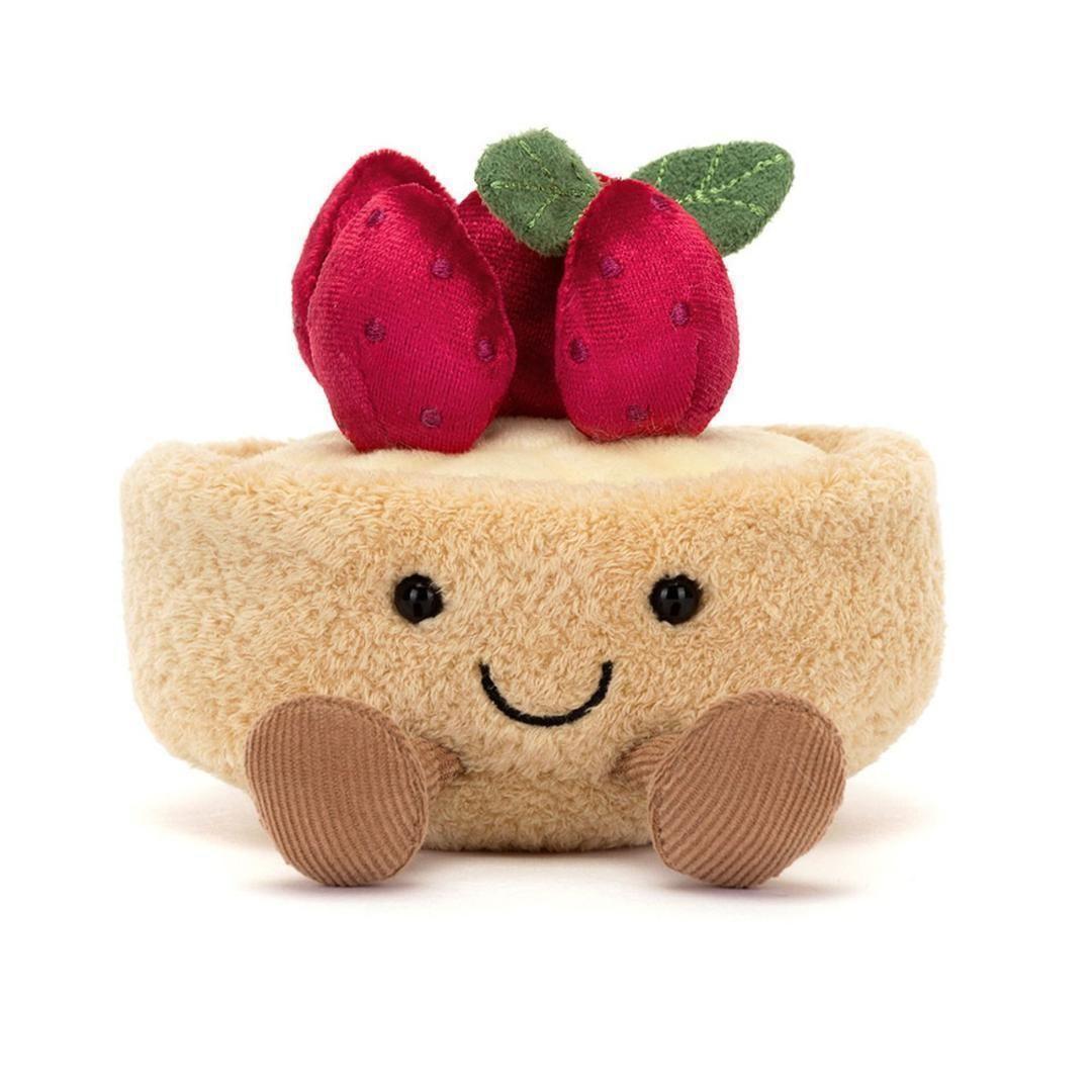 新品　ジェリーキャット ストロベリータルト　ケーキ　ぬいぐるみ　袋付き