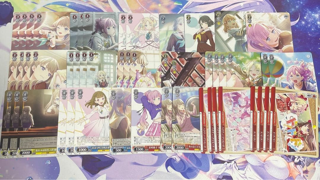 ヴァイスシュヴァルツ 蓮ノ空 8電源 デッキ