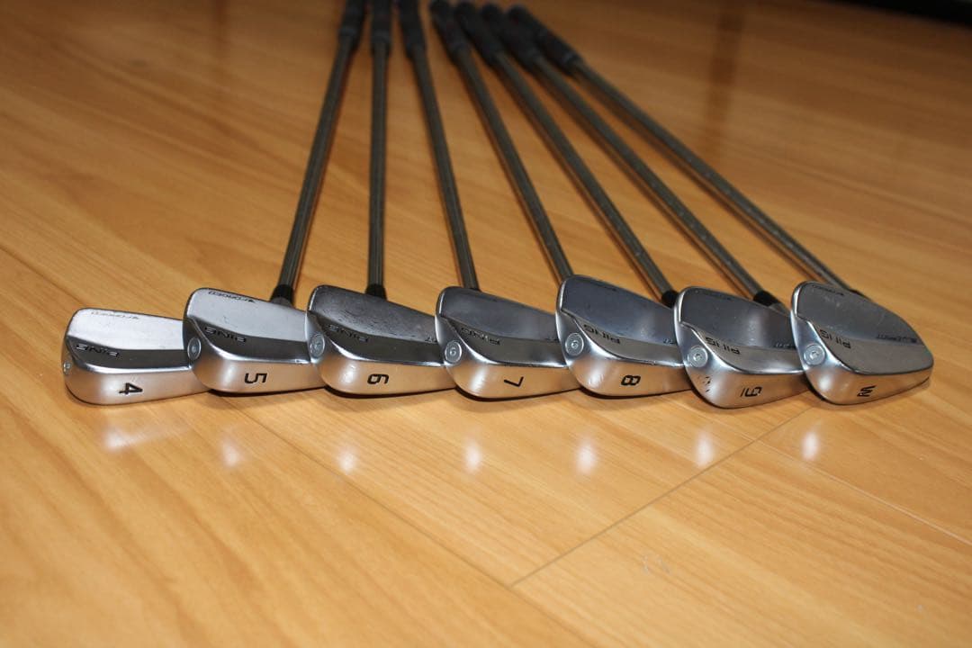 PING アイアンセット BLUEPRINT レフティ 4〜W ７本セット
