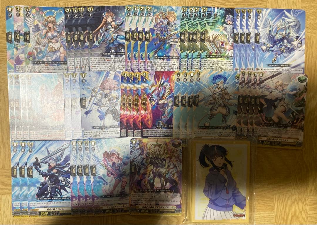ヴァンガード レザエルデッキ　デッキパーツ