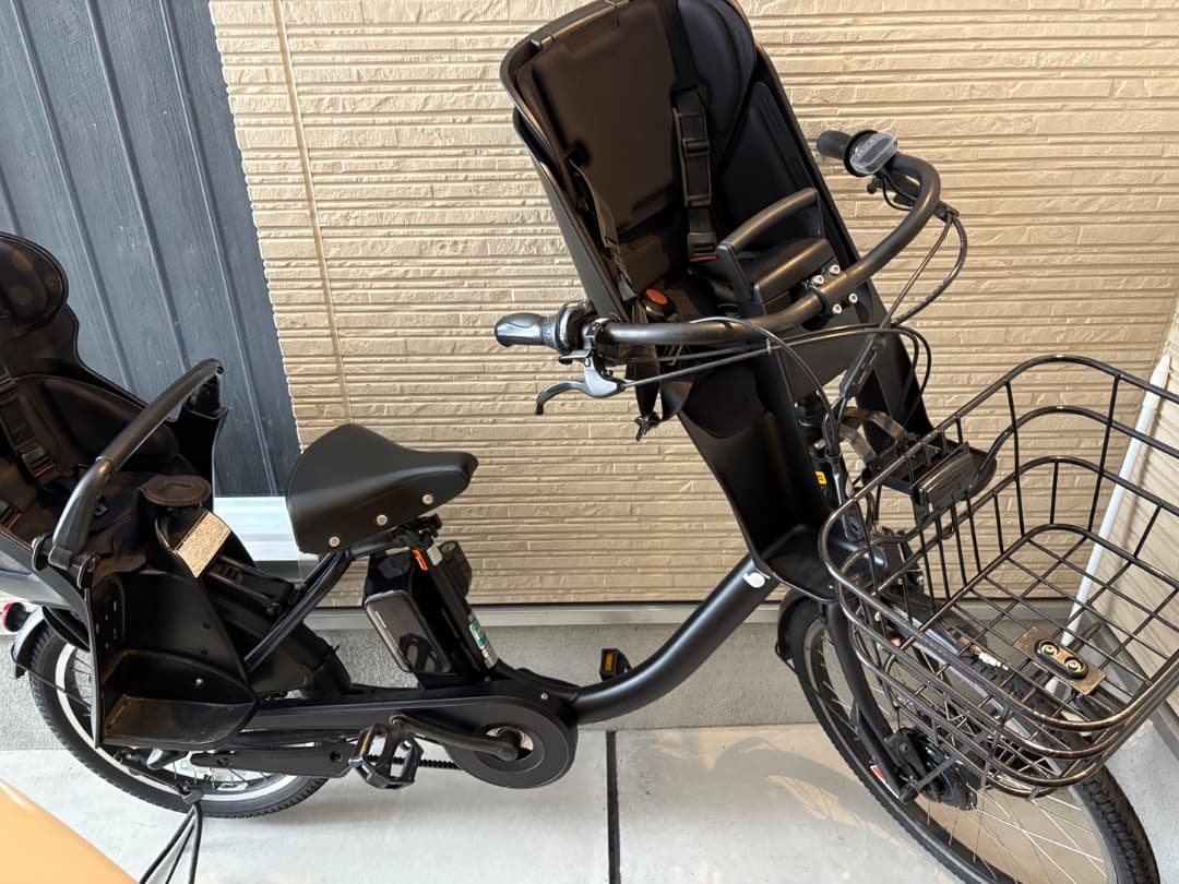 bikke 電動自転車 前後チャイルドシート付