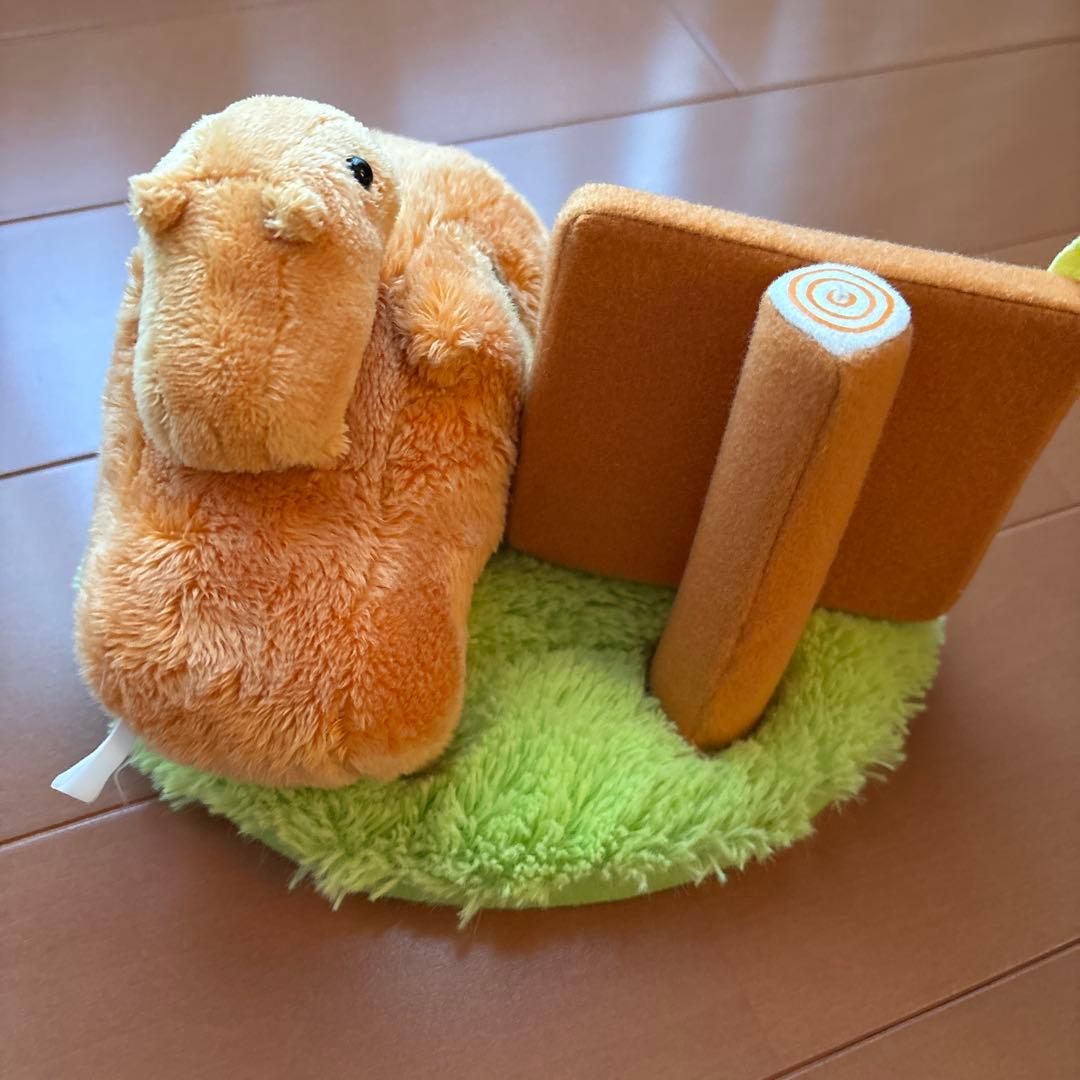 平成レトロ　初期　カピバラさん　ぬいぐるみ　温泉　動くマスコット