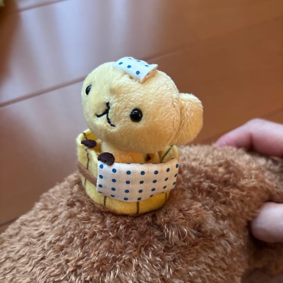 平成レトロ　初期　カピバラさん　ぬいぐるみ　温泉　動くマスコット