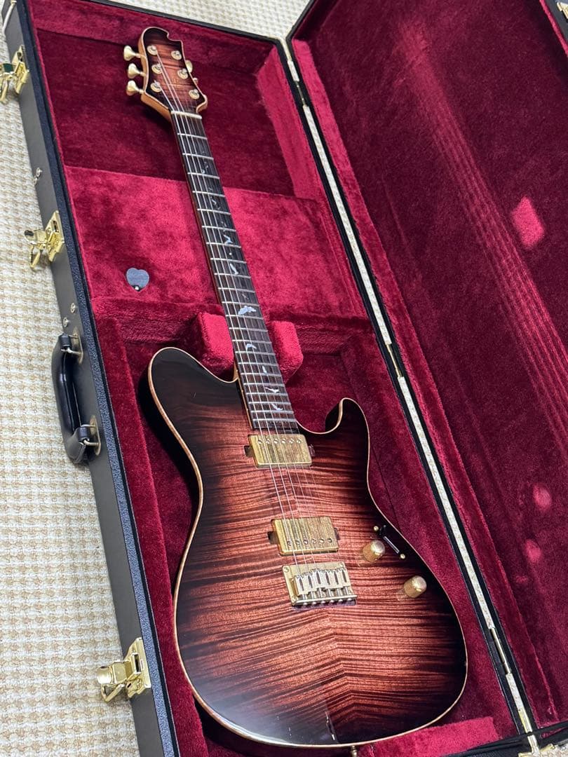値下げ　SugiGuitars DH496C 生産終了仕様　FM/AT/ Bat