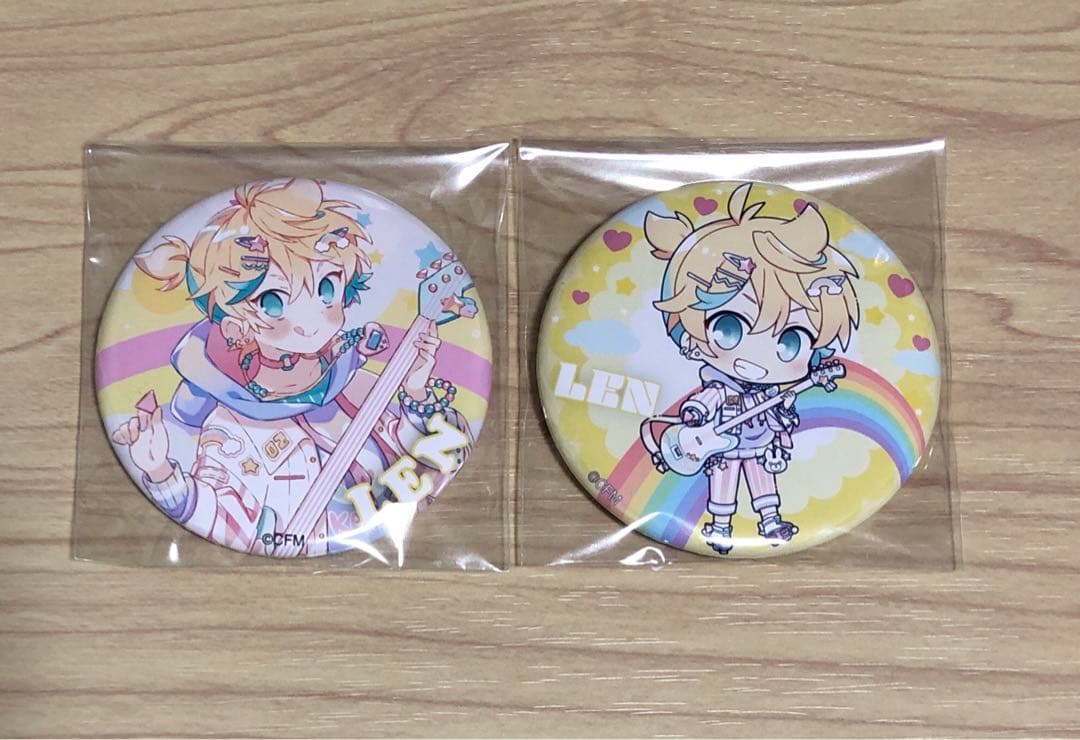 鏡音レン Digital Stars スイーツパラダイス 缶バッジ