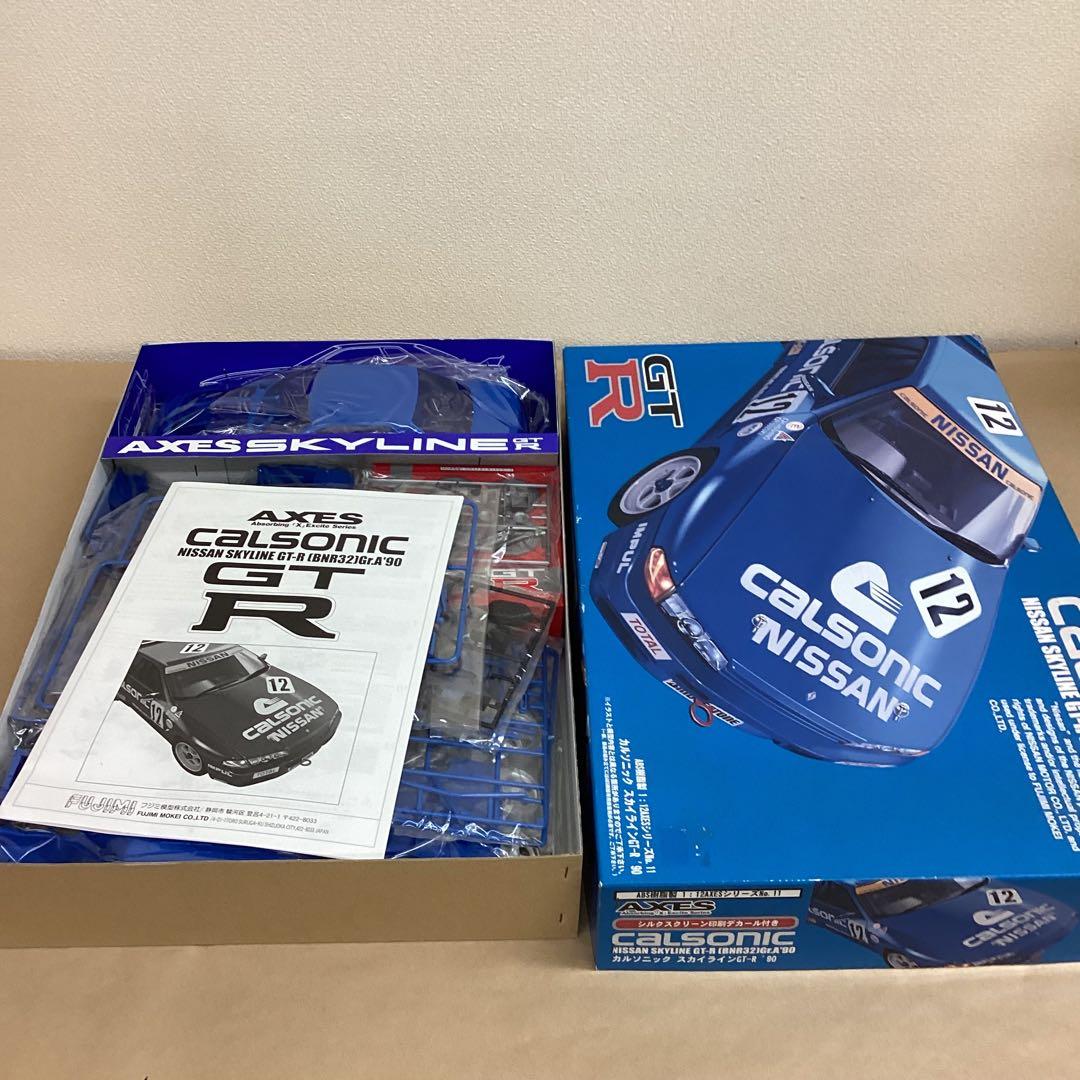 フジミ模型 1/12 カルソニック ニッサン スカイライン GT-R 未組立