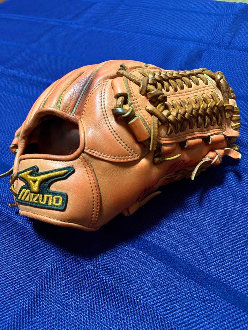 Mizuno pro 硬式グローブ 赤色