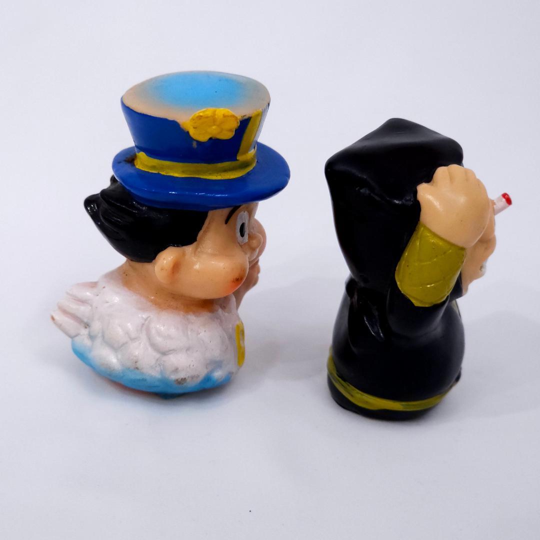 激レア 非売品 かみなり坊や ピッカリ・ビー ソフビ指人形 1970年代 雪印