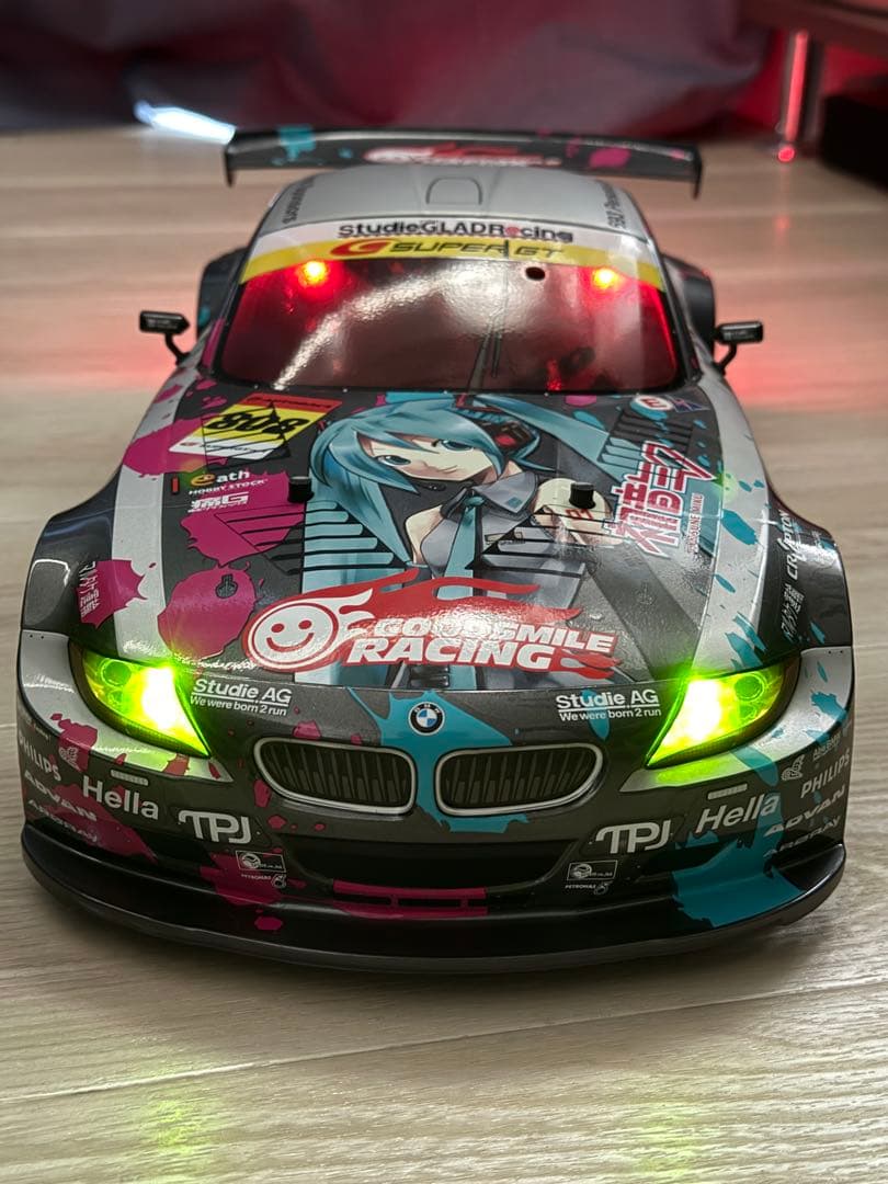 【極美品】RCラジコンボディ 1/10 タミヤ  初音ミク Z4ボディ