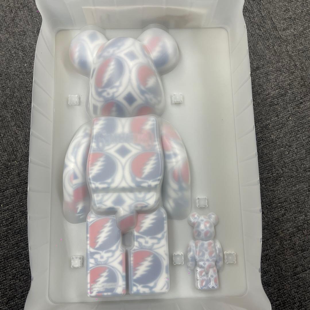 BE@RBRICK GRATEFUL DEAD100％＆400%1点