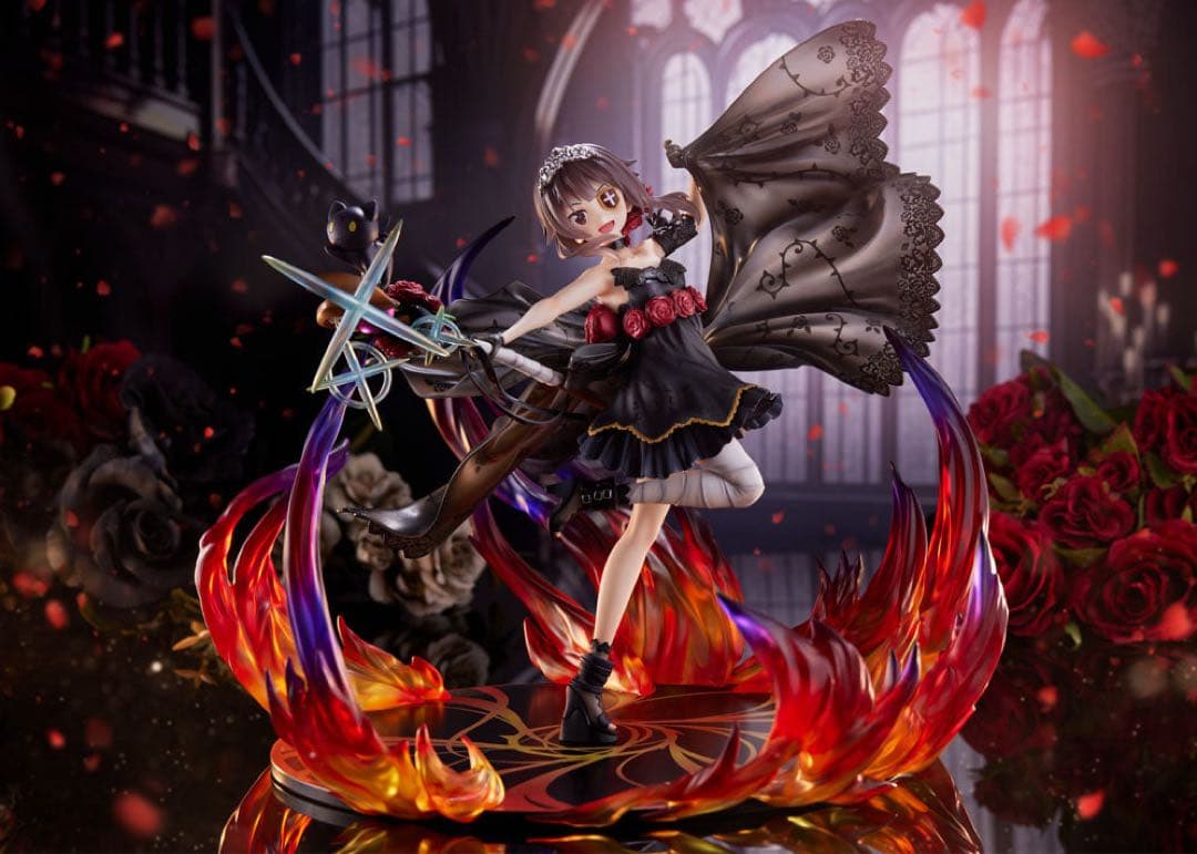 【このすば】めぐみん 漆黒の薔薇ドレスver.1/7スケールフィギュア