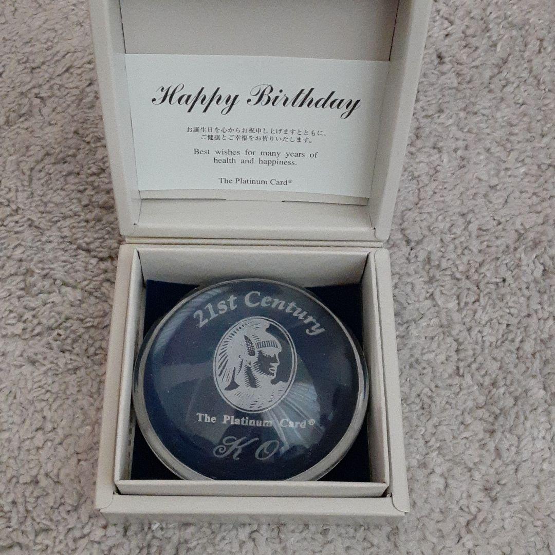 AMEXPlatinum　ペーパーウェイト