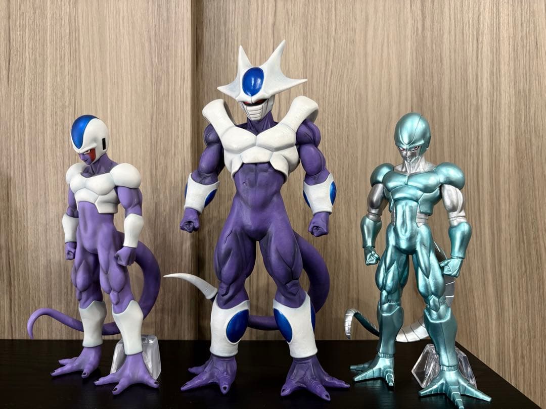 一番くじ MASTERLISE クウラ、ジャネンバ、ビルス、ガンマ、ターレス