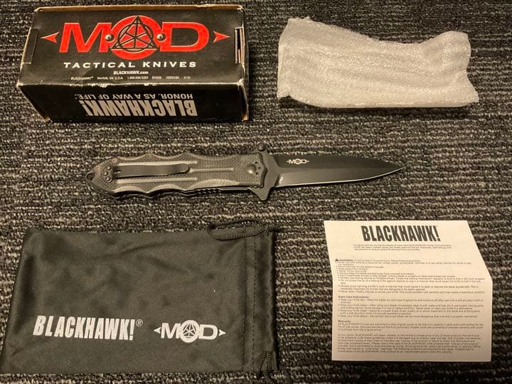 【MOD】BLACKHAWK MOD SFK フォールディングナイフ