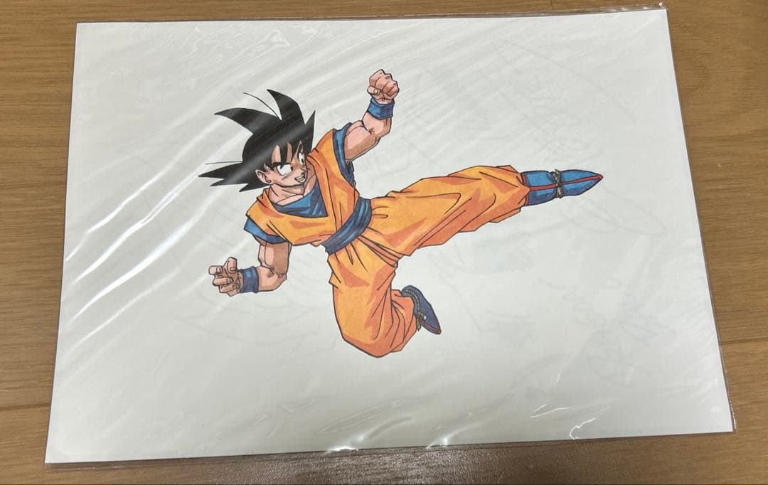 【未使用】鳥山明 複製原画 複製スペシャルサイン モ写用紙 ドラゴンボールZ