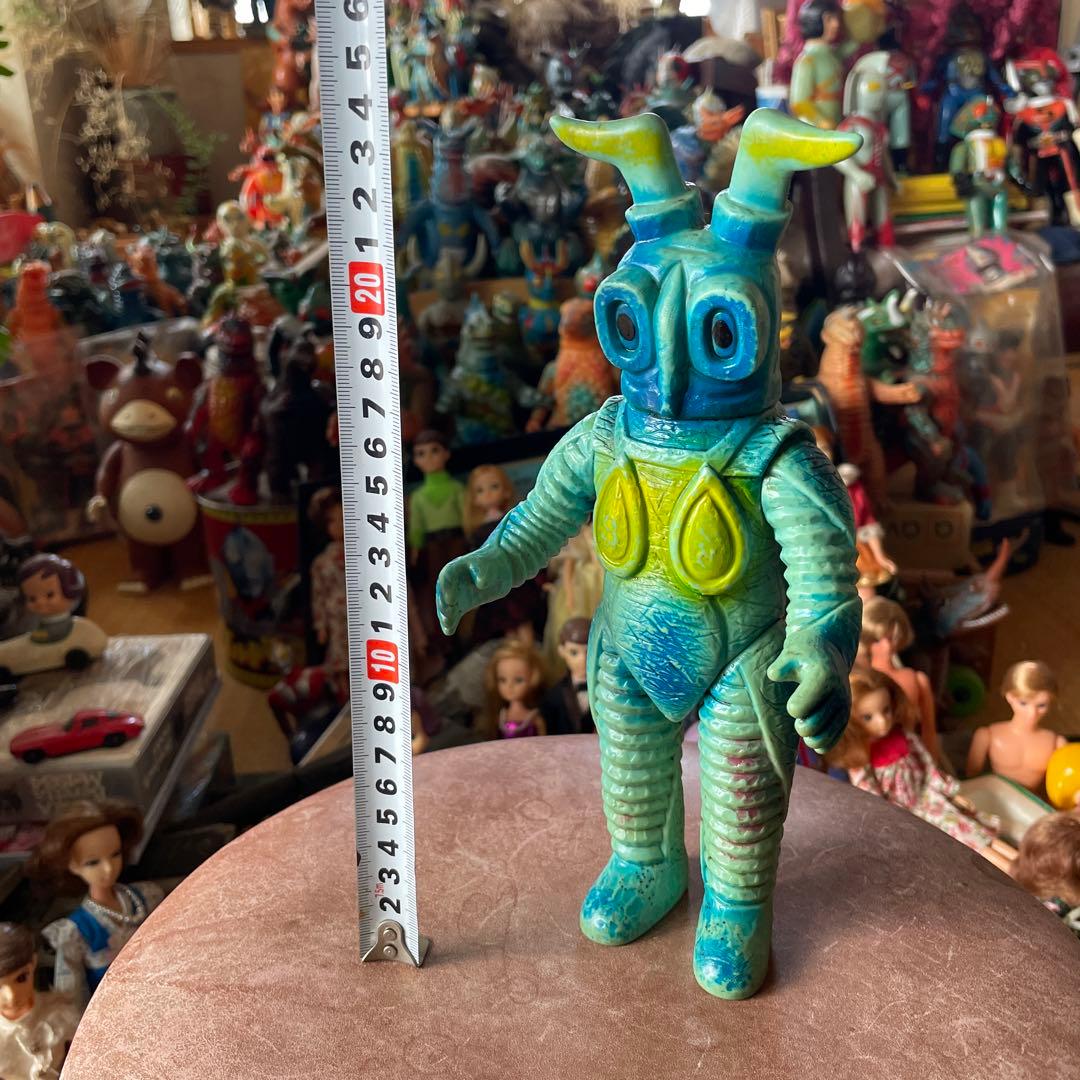 当時物　ゼットン　スタンダードサイズ　ブルマーク　ウルトラマン　ソフビ