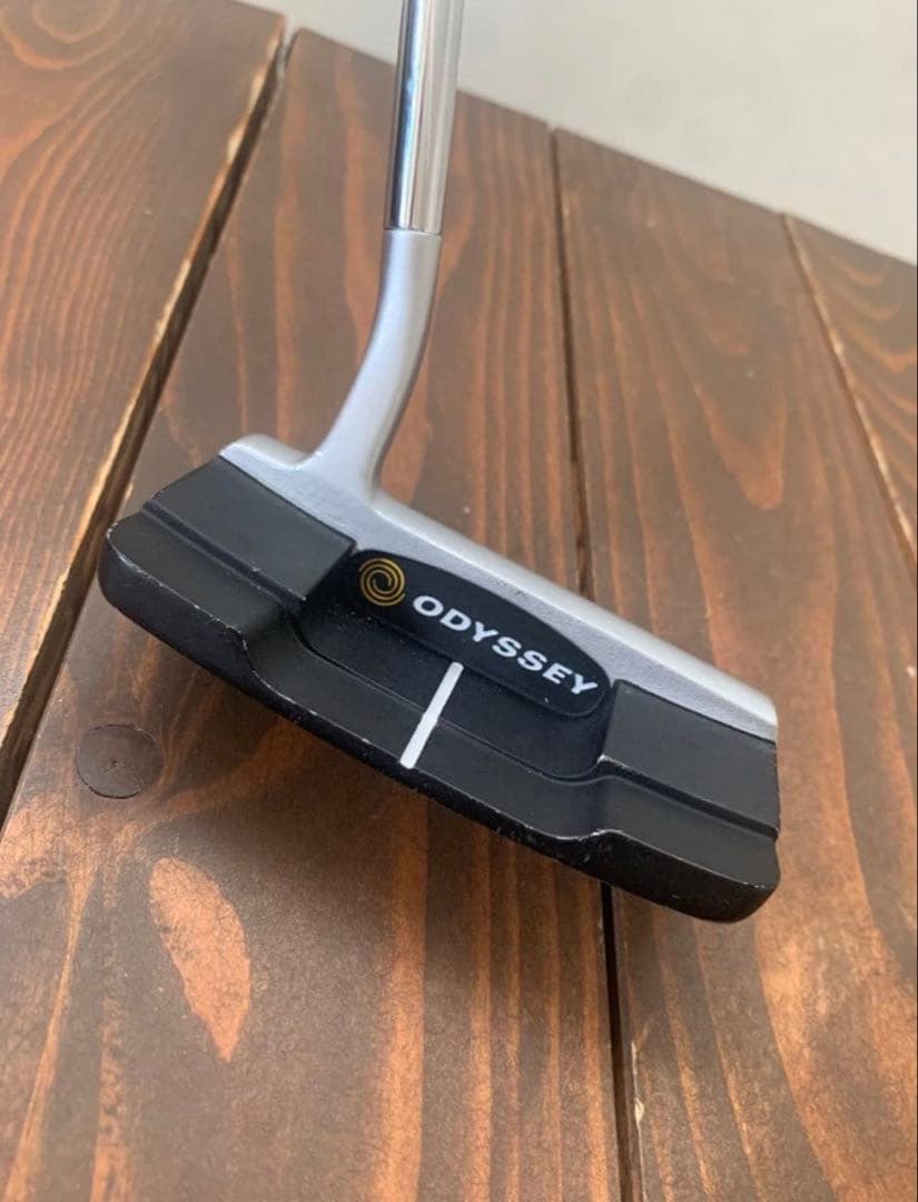 Odyssey Stroke Lab Double Wide パター　カバー付き
