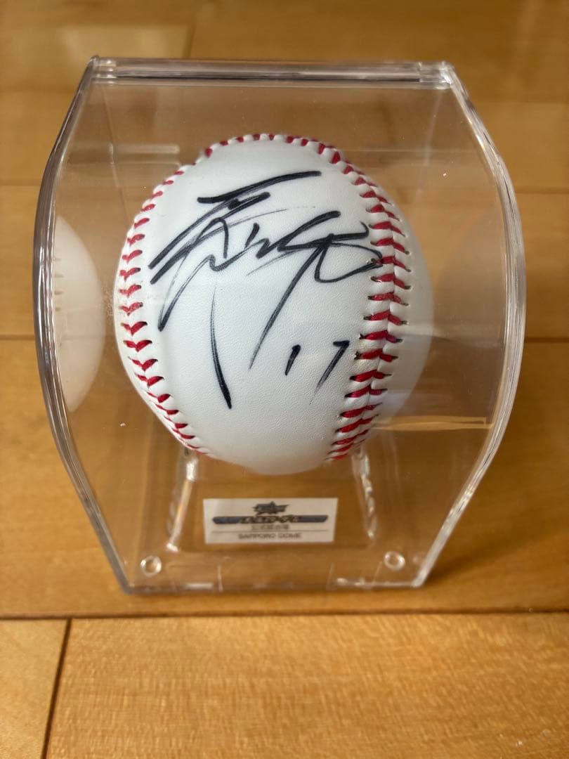 F*n様 大谷翔平サインボール　ケース付き