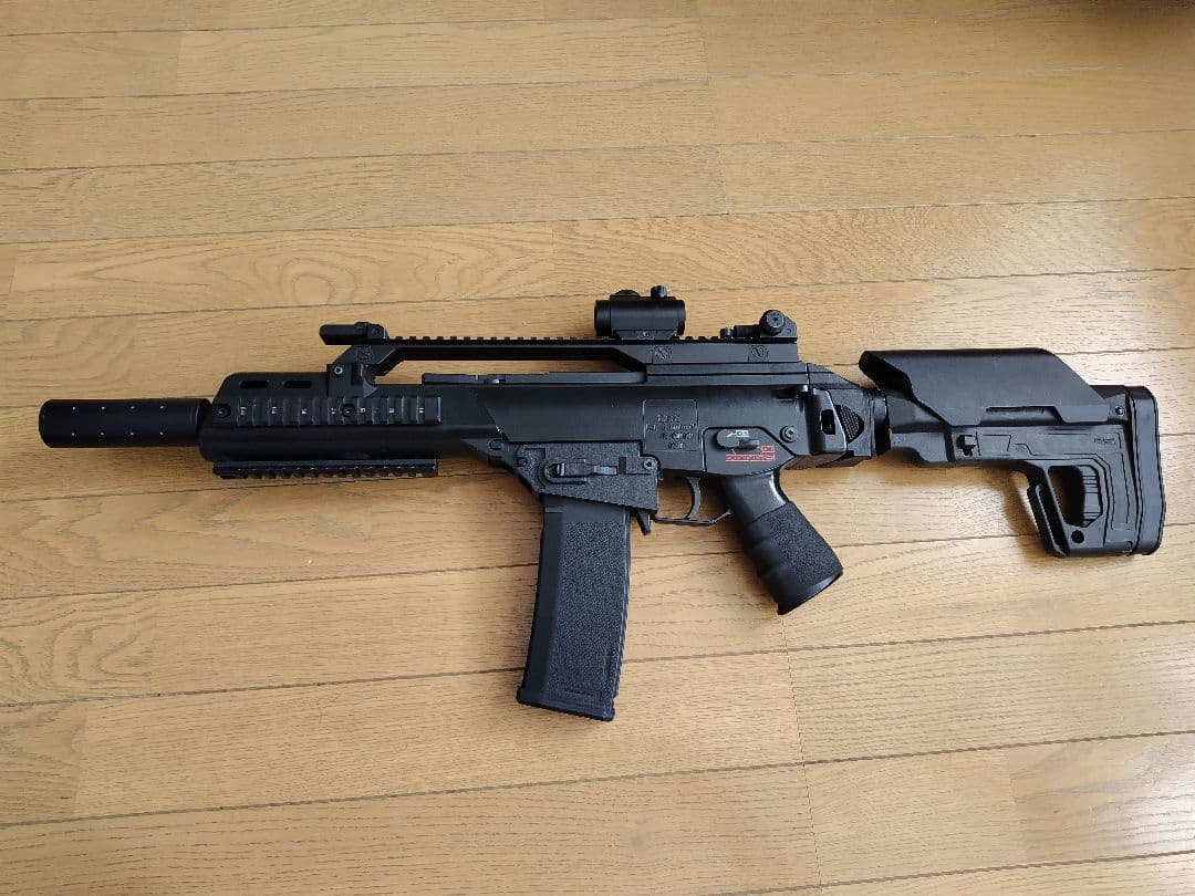 次世代G36C 後方配線　外装М4カスタム　初速0.25g弾　86m/s　美品